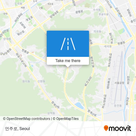언주로 map