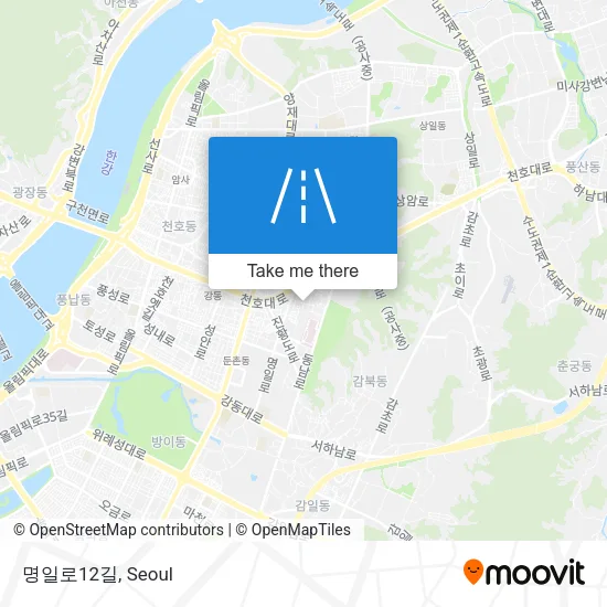 명일로12길 map
