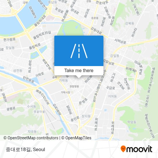 중대로18길 map
