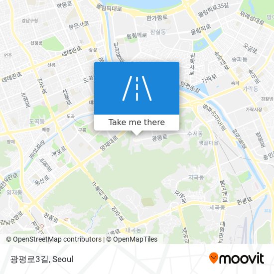 광평로3길 map