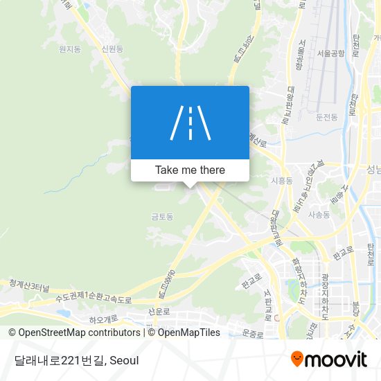 달래내로221번길 map