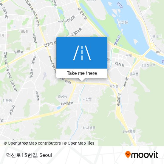 덕산로15번길 map