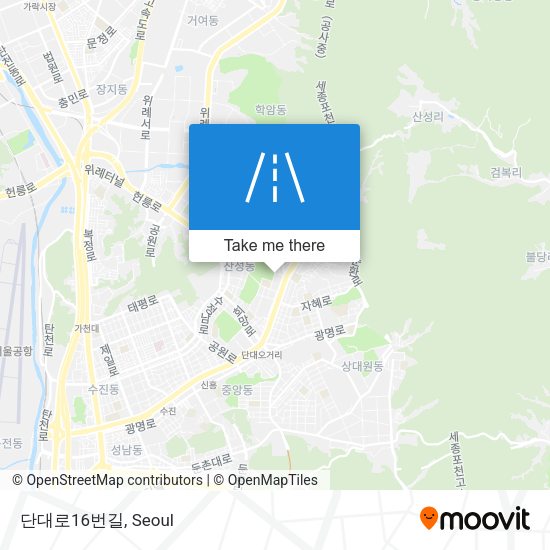 단대로16번길 map