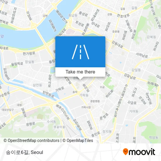 송이로6길 map