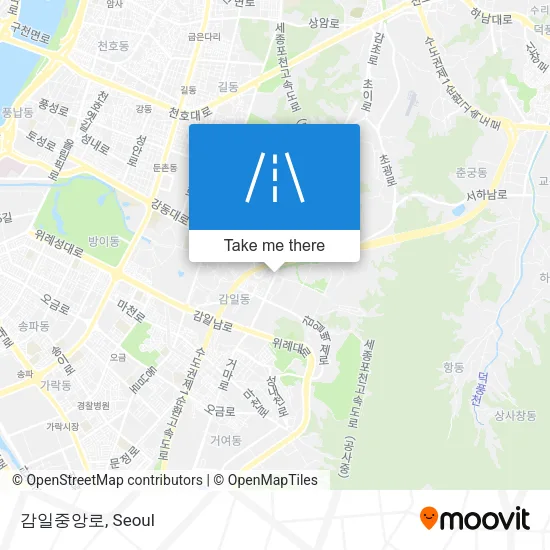 감일중앙로 map