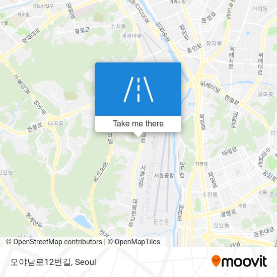 오야남로12번길 map