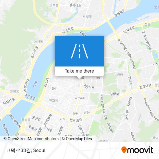 고덕로38길 map