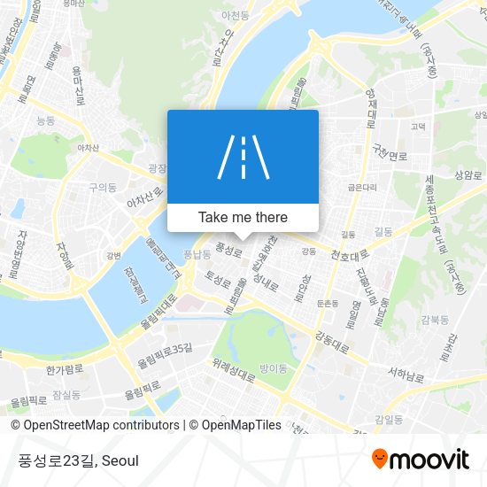 풍성로23길 map