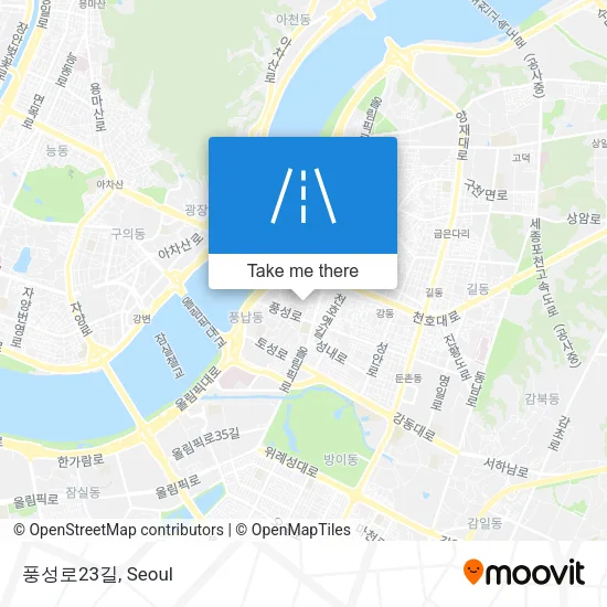 풍성로23길 map