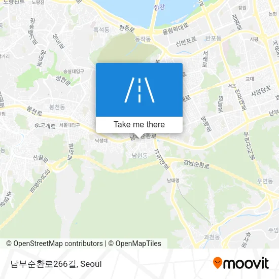 남부순환로266길 map