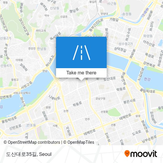 도산대로35길 map