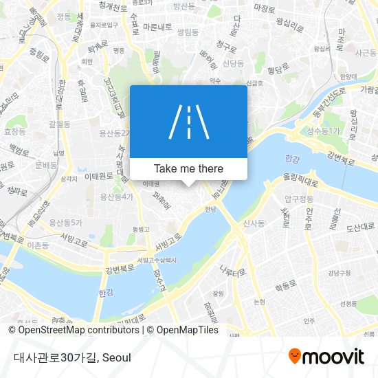 대사관로30가길 map