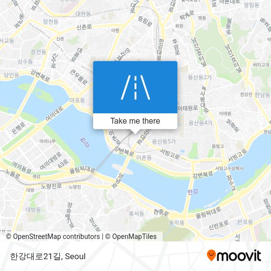 한강대로21길 map