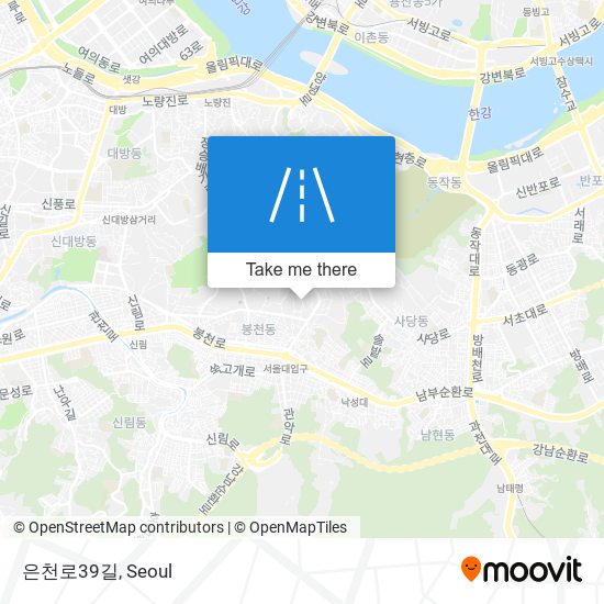 은천로39길 map