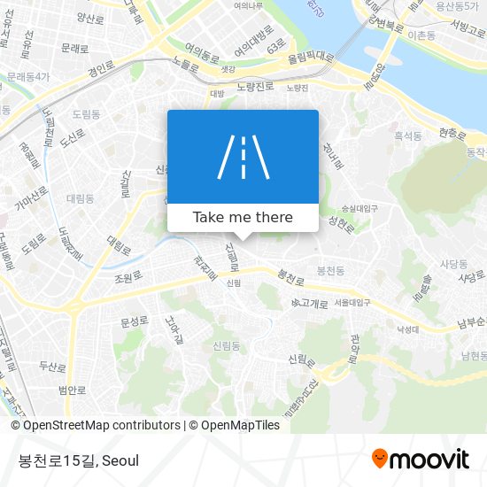 봉천로15길 map