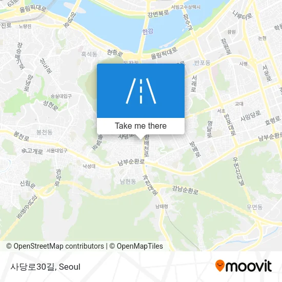 사당로30길 map