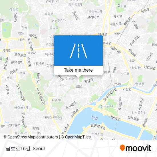 금호로16길 map