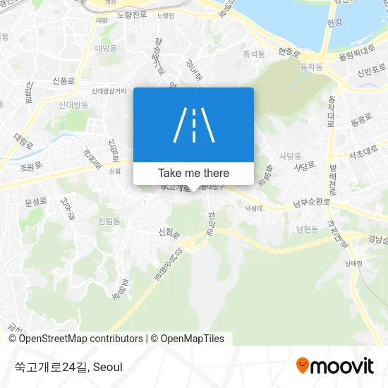 쑥고개로24길 map
