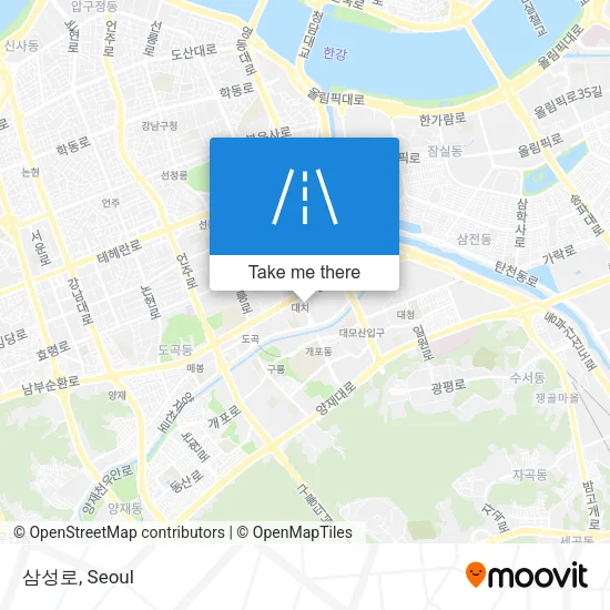 삼성로 map