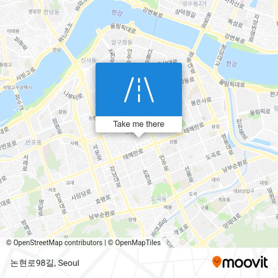 논현로98길 map