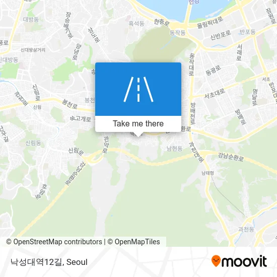 낙성대역12길 map