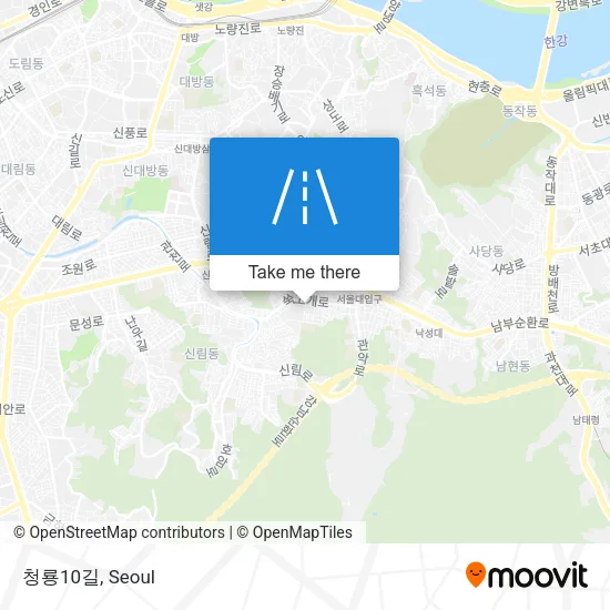 청룡10길 map