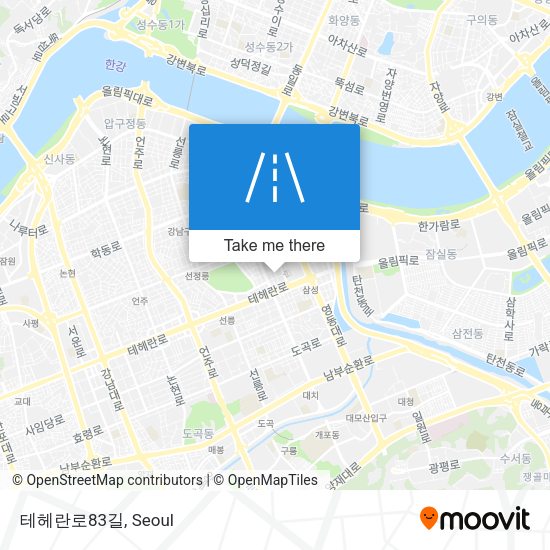 테헤란로83길 map