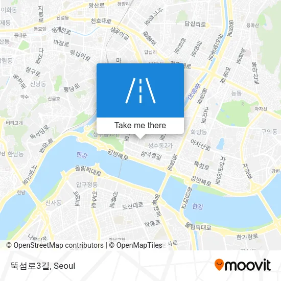 뚝섬로3길 map