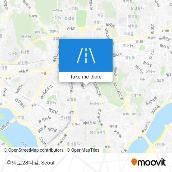 후암로28다길 map