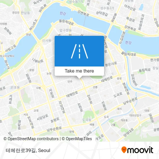 테헤란로39길 map