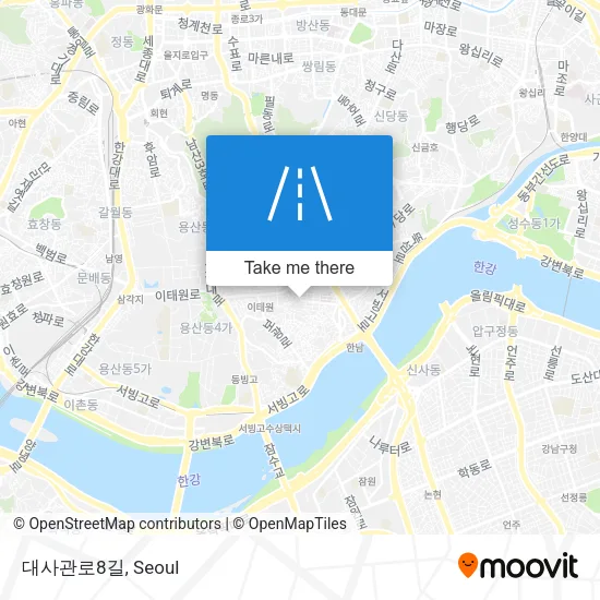 대사관로8길 map