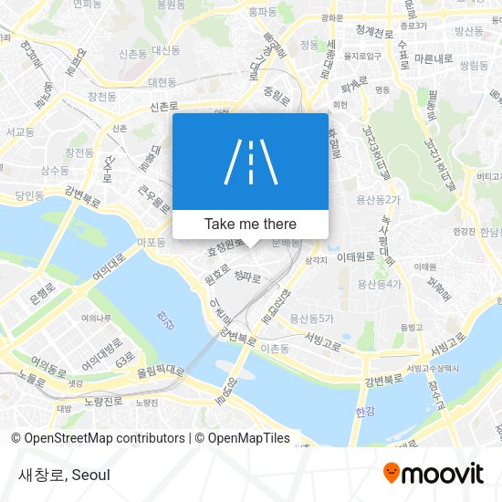 새창로 map