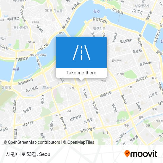 사평대로53길 map