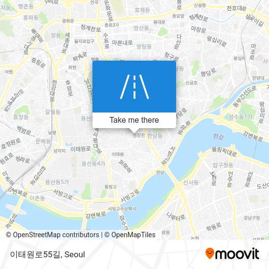 이태원로55길 map