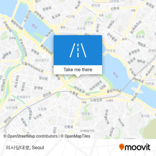의사당대로 map