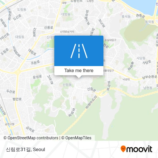 신림로31길 map