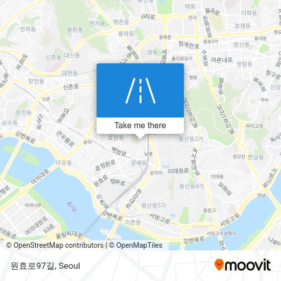 원효로97길 map