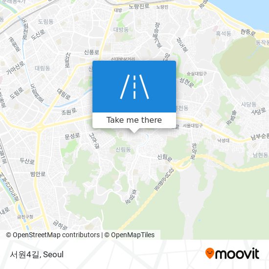 서원4길 map