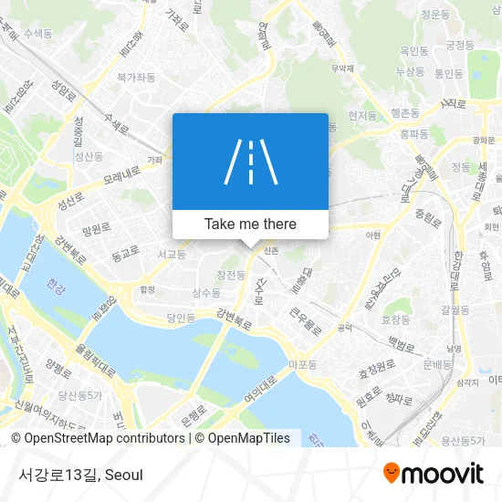 서강로13길 map
