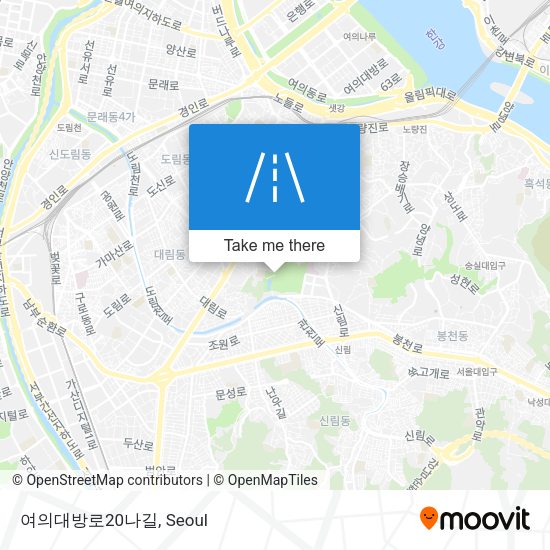 여의대방로20나길 map