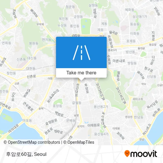 후암로60길 map