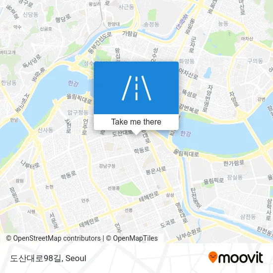 도산대로98길 map