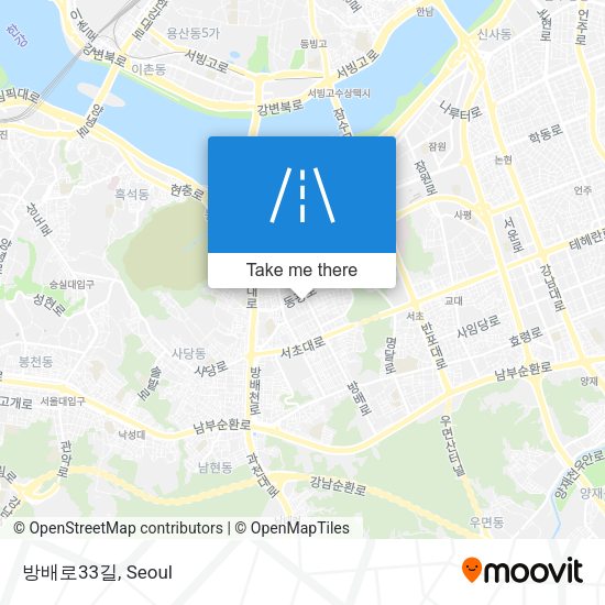 방배로33길 map