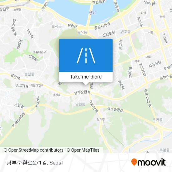 남부순환로271길 map