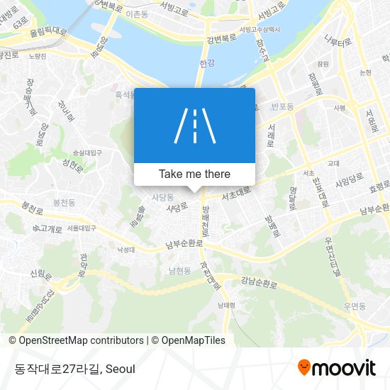 동작대로27라길 map