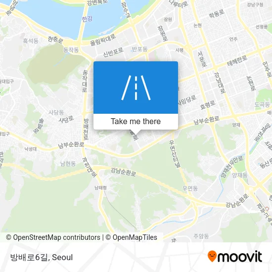 방배로6길 map