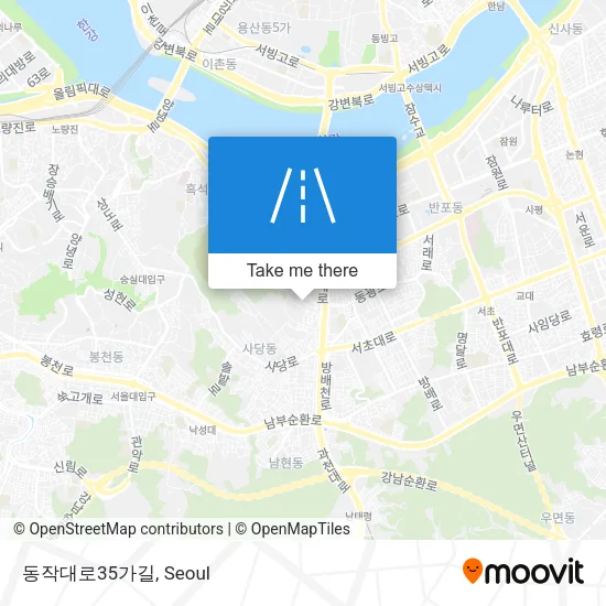 동작대로35가길 map