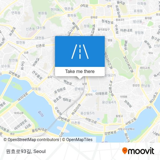 원효로93길 map