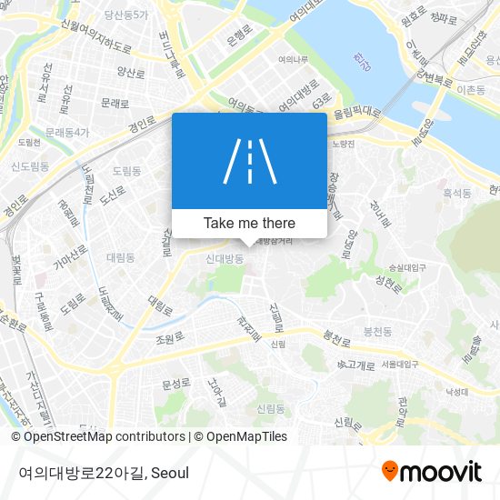 여의대방로22아길 map