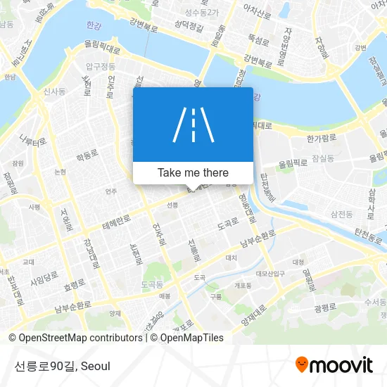 선릉로90길 map